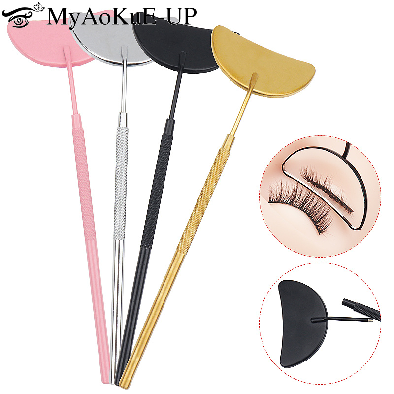 Eyelash Extension Last - 1pcs Eyelash Extension Mirror Moon Shaped