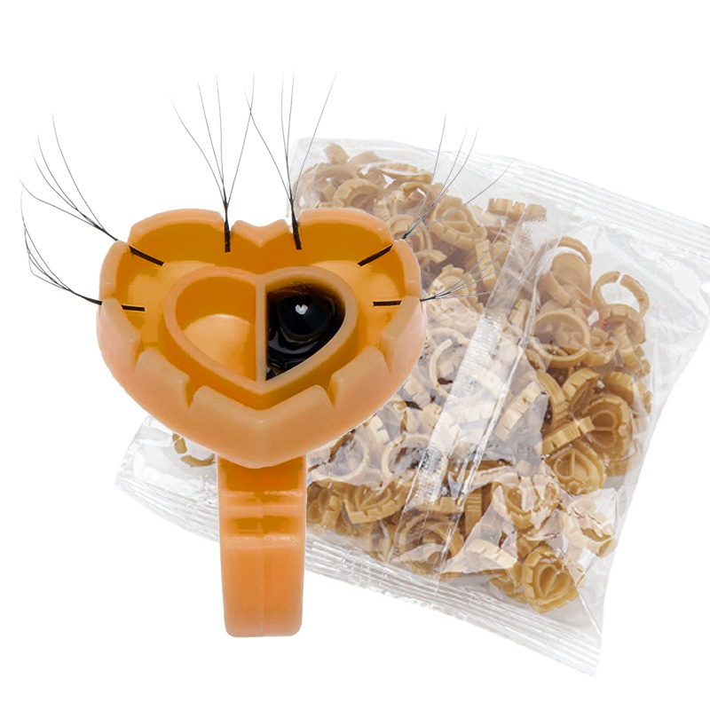 Eyelash Extension Last - 500PCS Glue Rings for Lash Extension