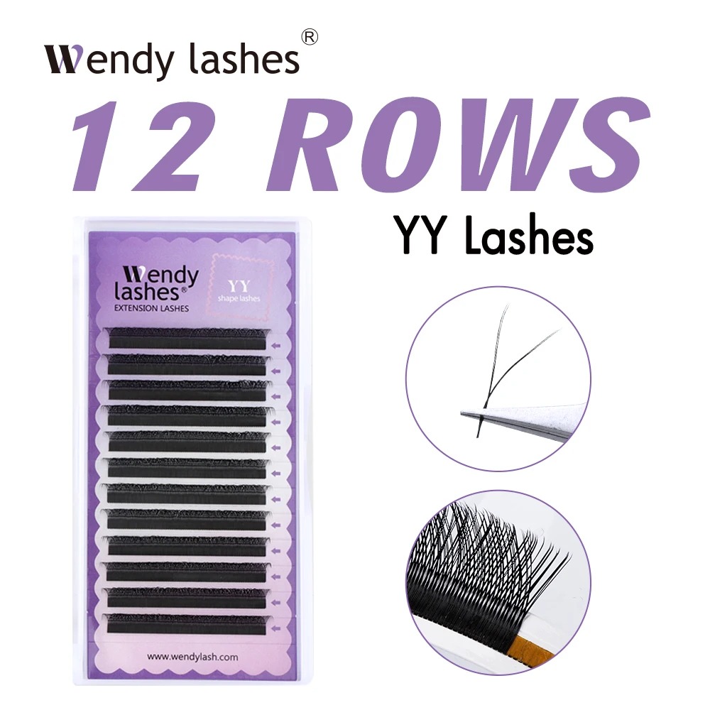 Eyelash Extension Yelix - WENDY 2D YY Shape C/D Curl