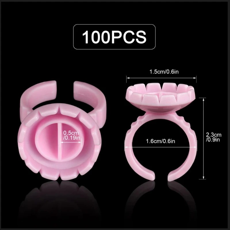 100 Pcs Disposable Eyelash Glu - Eyelash Extension Last review and price