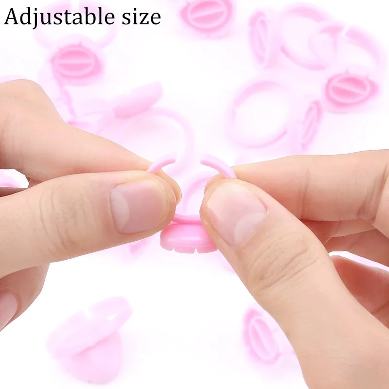 100 Pcs Disposable Eyelash Glu - Eyelash Extension Last review and price