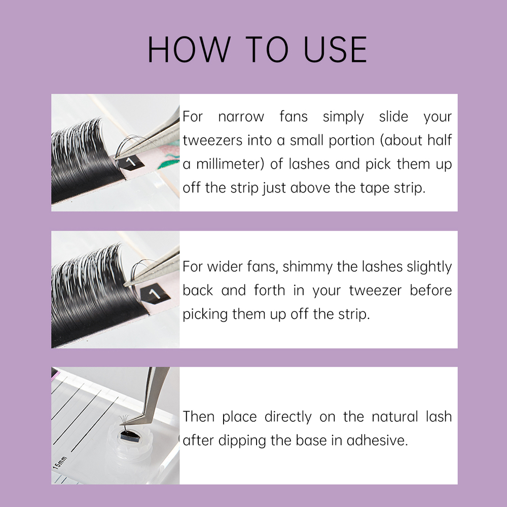 Yelix Standard Easy Fan Lashes - Eyelash Extension Yelix review and price