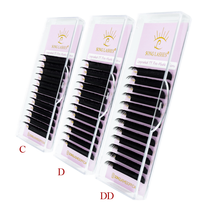SONG LASHES New Premade Fans Y - Eyelash Extension Yelix review and price