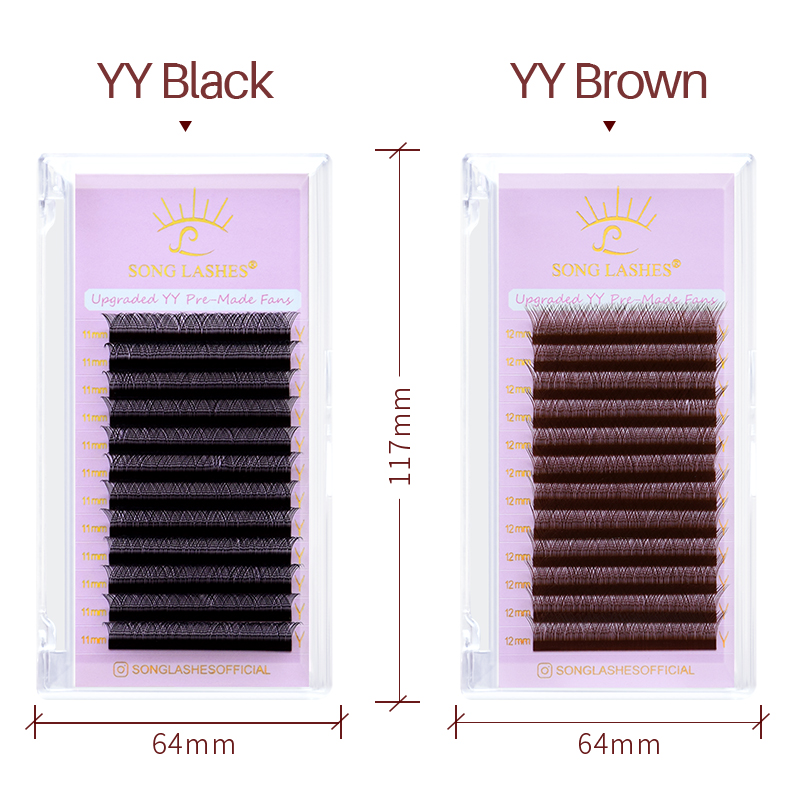 SONG LASHES New Premade Fans Y - Eyelash Extension Yelix review and price