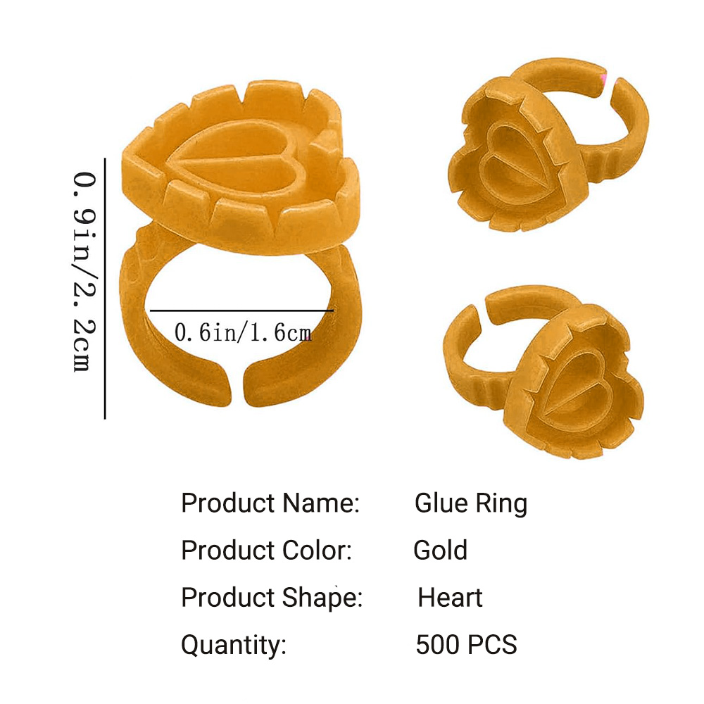 500PCS Glue Rings for Lash Ext - Eyelash Extension Last review and price
