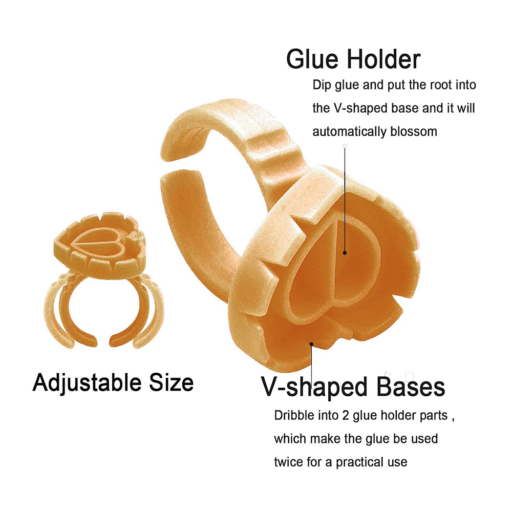 500PCS Glue Rings for Lash Ext - Eyelash Extension Last review and price
