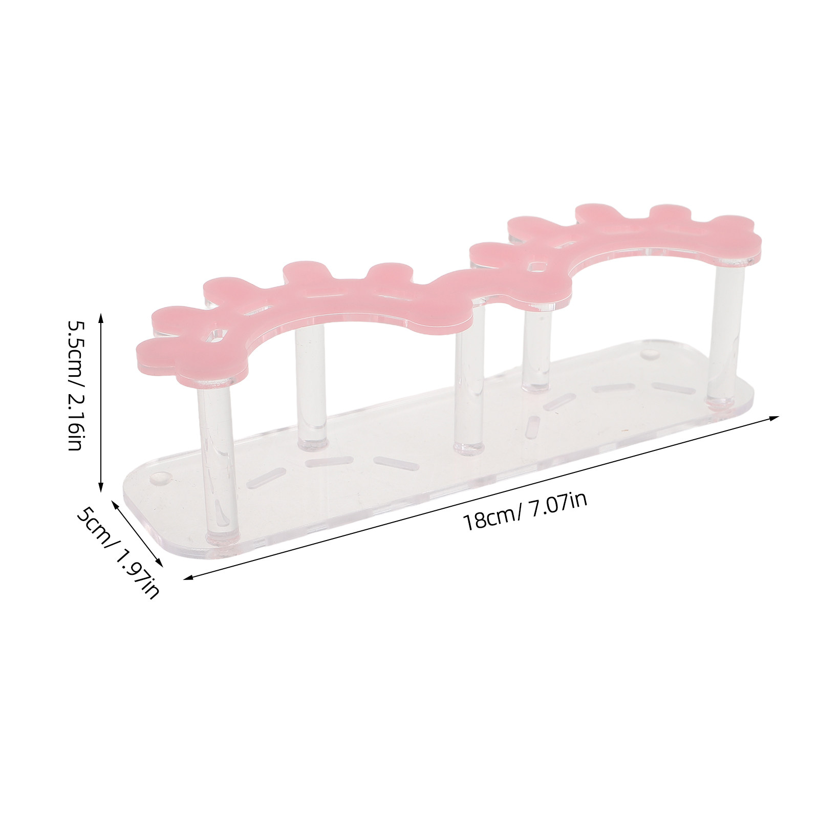 Acrylic Lash Tweezer Organizer - Eyelash Extension No 8 review and price