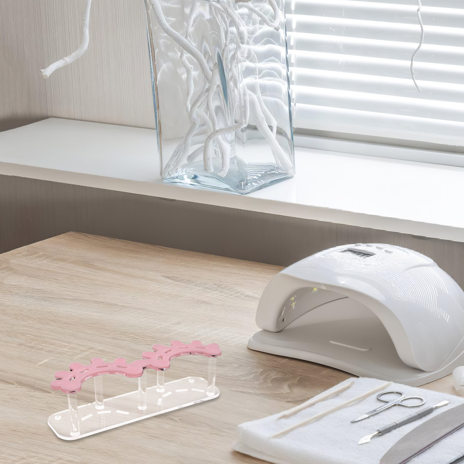 Acrylic Lash Tweezer Organizer - Eyelash Extension No 8 review and price