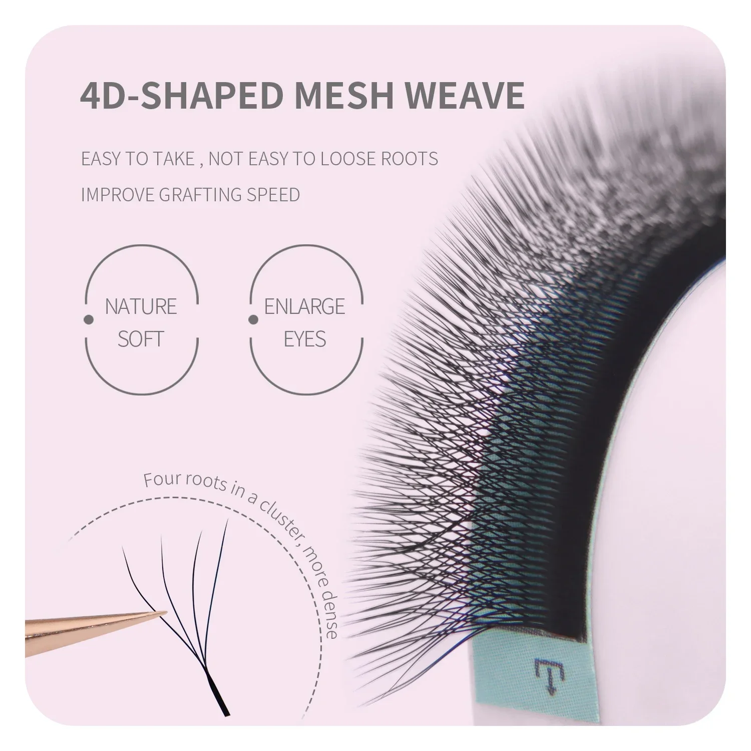ANNAFRIS Brown W Shape Lash Ex - Eyelash Extension Yelix review and price