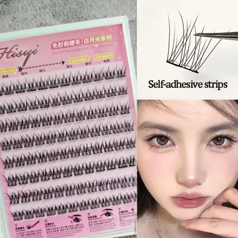 8 Rows Self-Adhesive False Eye - Eyelash Extension No 8 review and price