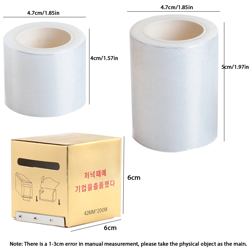 200m Transparent Makeup Film L - Eyelash Extension Last review and price