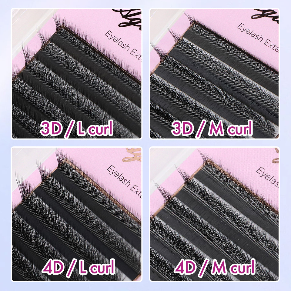 L M (LU ) Curl W Shape Eyelash - Eyelash Extension Yelix review and price