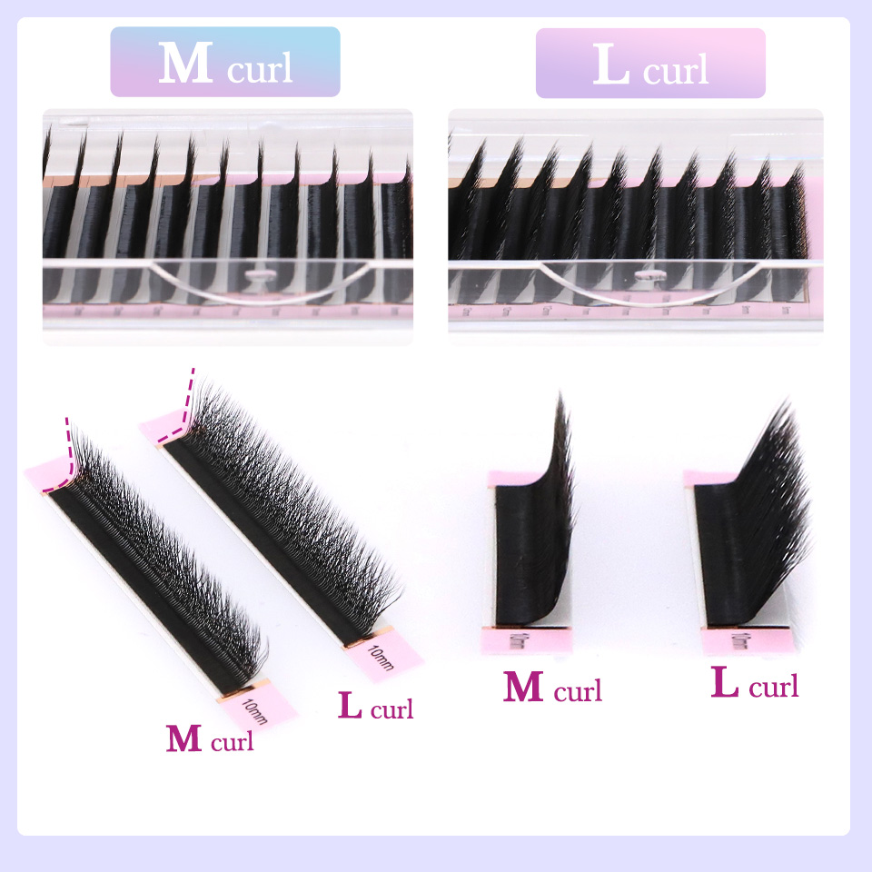 L M (LU ) Curl W Shape Eyelash - Eyelash Extension Yelix review and price